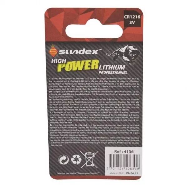 PIL LITH CR1216 3V X1 40-240 (4136)