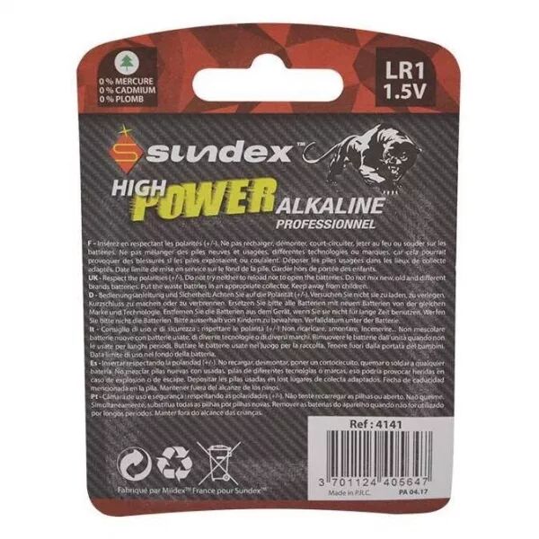 PIL LR1 1,5V X2 SUP ALC 10-120 (4141)