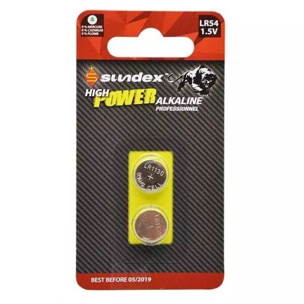 PIL LR54 1,5V X2 SUP AL 40-240 (4151)
