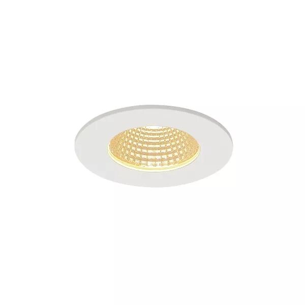 PIREQ IP encastr�, rond, blanc mat, 9W, (1000257)