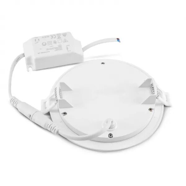 PLAF DIAM 128 6W 3000K PC BLC (77490)