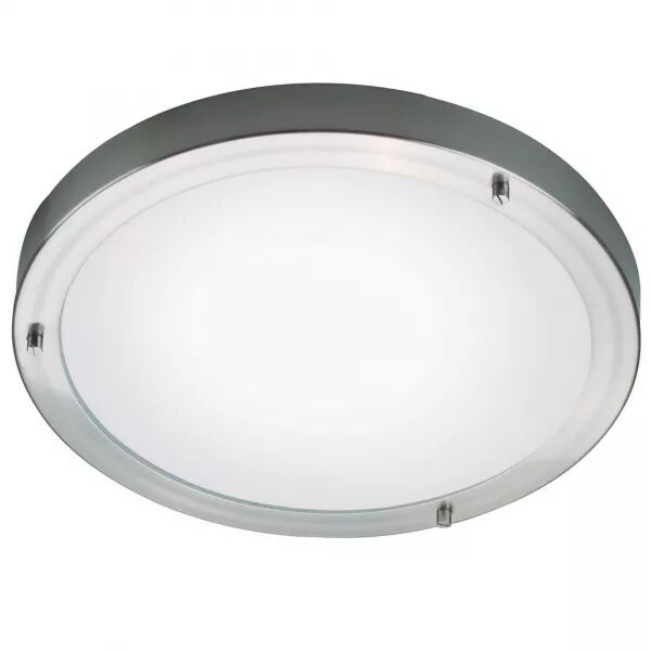 Plafonnier - ANCONA Maxi - Verre - Acier Bross� -  E27 (25316132)