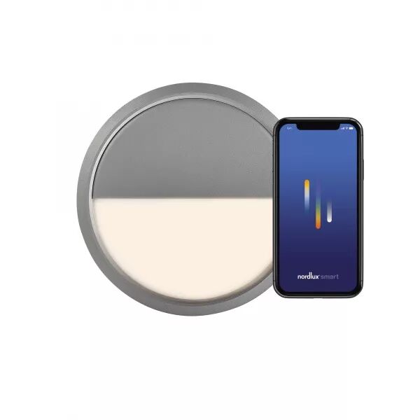 Plafonnier - AVASMART - Aluminium - Gris - LED Module Incl. (2019016010)