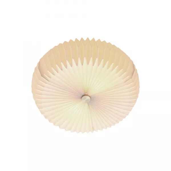 Plafonnier - BELLOY 40 - Papier - Blanc -  E27 (2412456001)