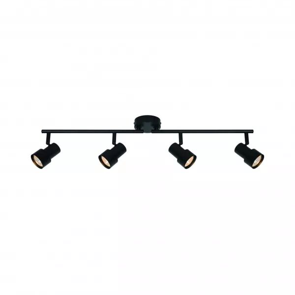 Plafonnier - BOSTON 4-rail -  M�tal - Noir - GU10 (2512380103)