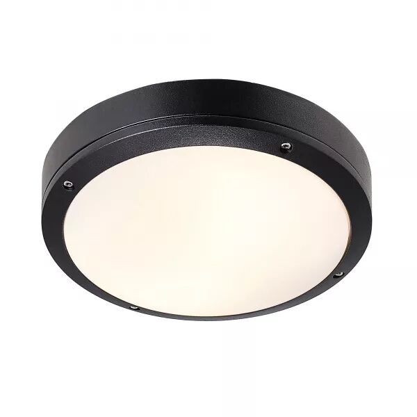 Plafonnier - DESI 28 - Aluminium - Noir -  E27 (77646003)