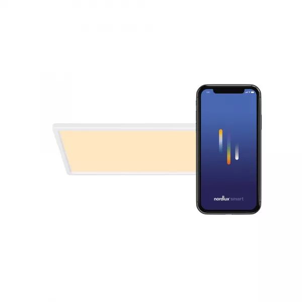 Plafonnier - HARLOWSMART -  Plastique - Blanc - LED Module Incl. (2110806101)