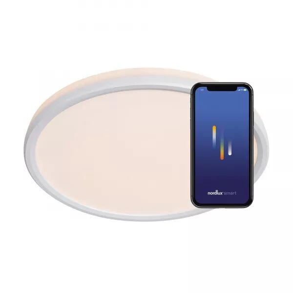 Plafonnier - LIVASMART -  Plastique - Blanc - LED Module Incl. (2110826101)
