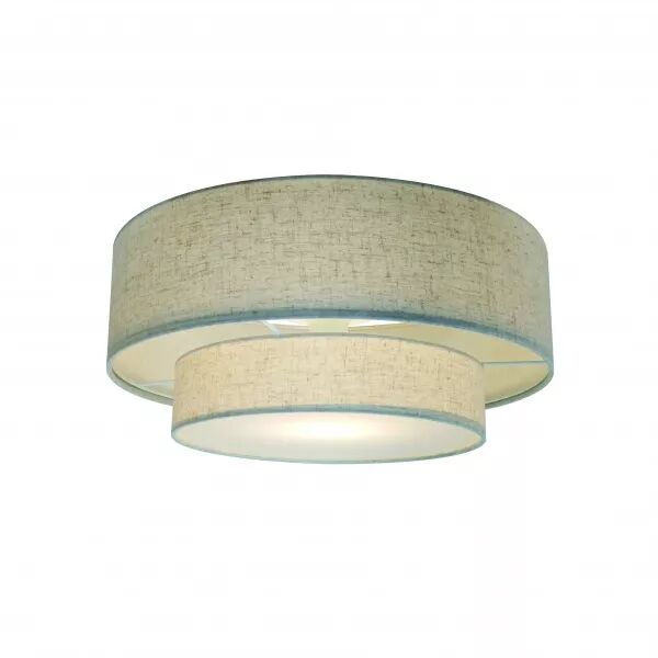 Plafonnier - MALODIN -  Textile - Beige - E27 (2512436009)