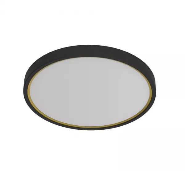 Plafonnier - NOXY -  Plastique - Noir - LED Module Incl. (2015356103)