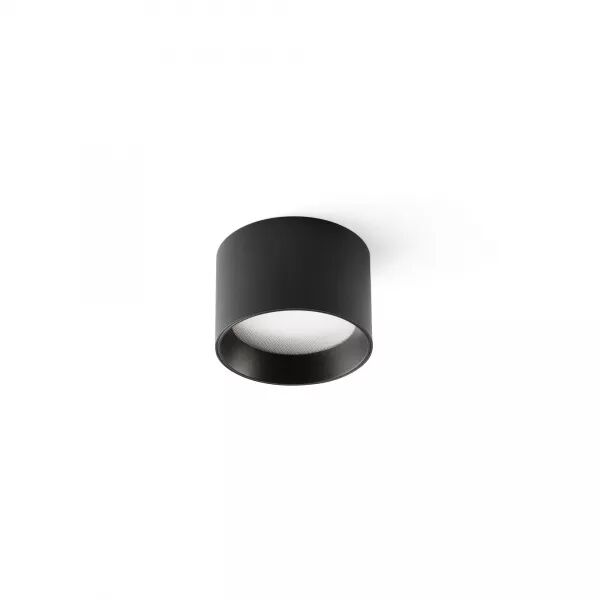 Plafonnier noir 8W Classe II (68616)