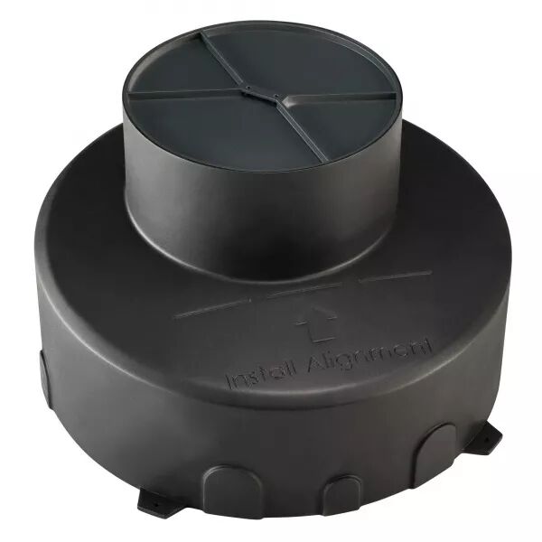Pot d\'encastrement, ext�rieur, noir (1000655)