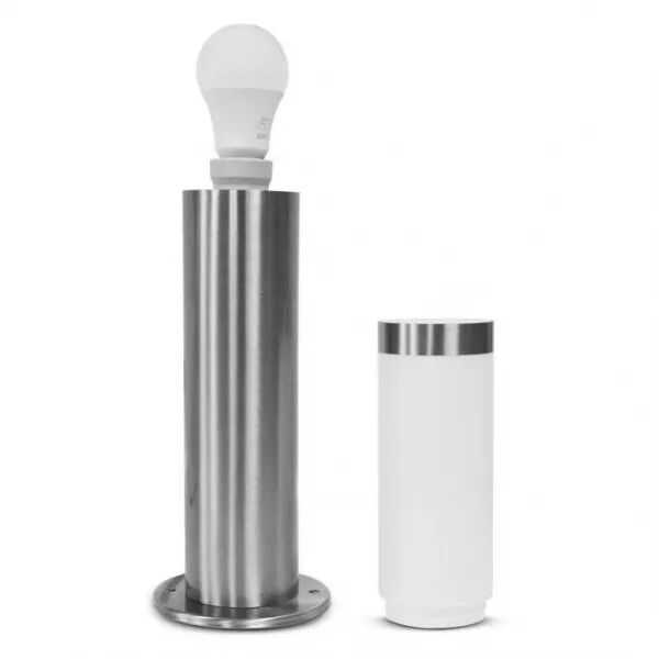 POT E27 INOX IP44 450mm (70821)