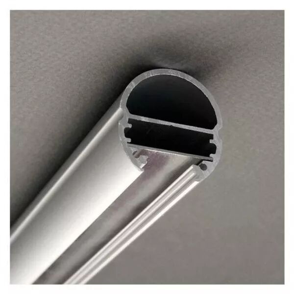 PROF OVALE 2000MM ANODISE* (9801)