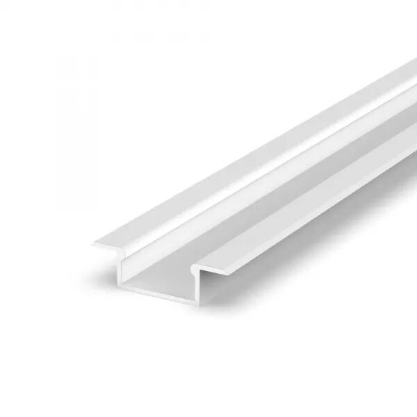 Profil encastament 8mm blanc 2M (08090111B)