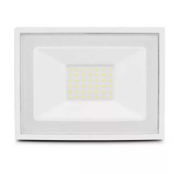 PROJ 30W 3000K PLAT BLC IP65 (800221)