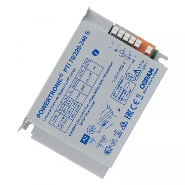 pti 70/220-240 s osram ballast �lectronique pour lampes hpd (4008321049629)