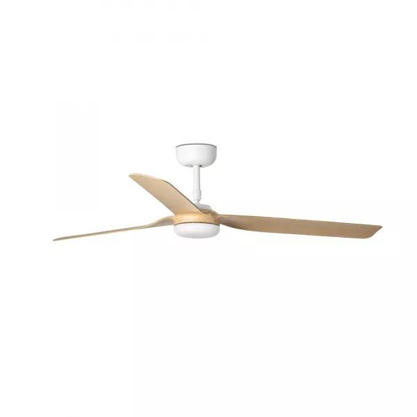 PUNT Ventilateur de plafond blanc/bois (33816)