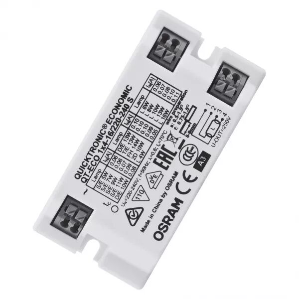 qt-eco 1x4-16/220-240 s osram ballast �lectronique pour lampes cfl (4050300638584)