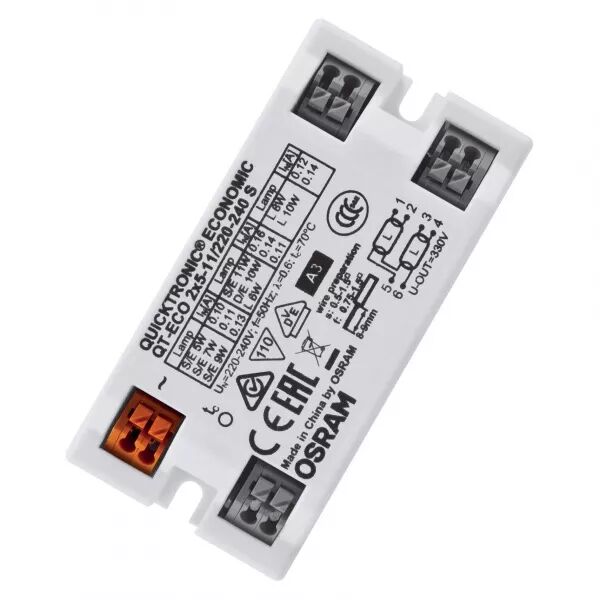 qt-eco 2x5-11/220-240 s osram ballast �lectronique pour lampes cfl (4050300821504)
