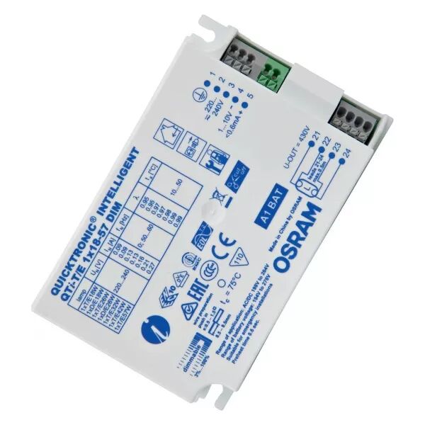 qti-t/e 1x18-57/220-240 dim osram ballast �lectronique dim pour lampes cfl (4008321060860)