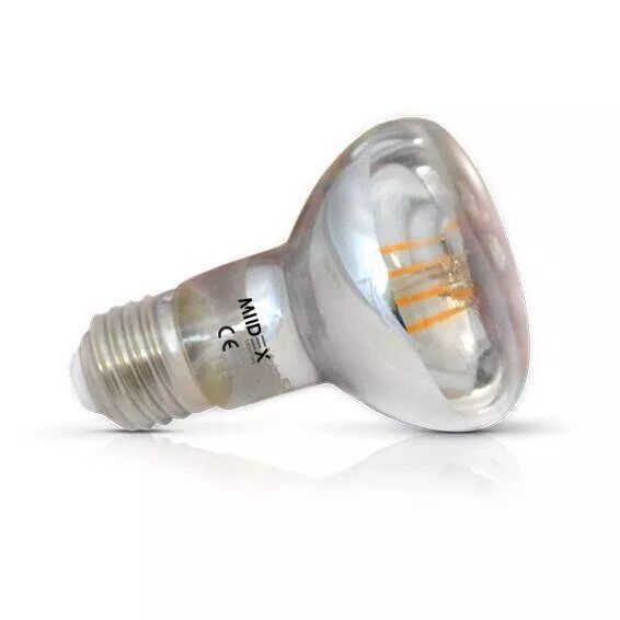 R80 E27 8W 2700K FIL COB BLI (7670)