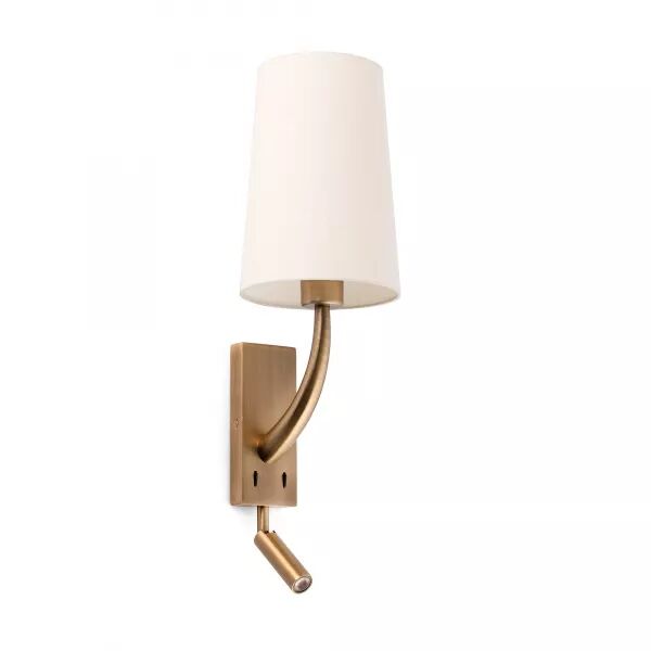 Rem Lampe Applique Vieil Or/Beige Avec (29683-20)