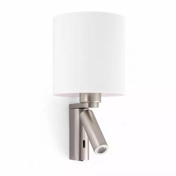 Rob Lampe Applique Nickel Mat Avec (68498)