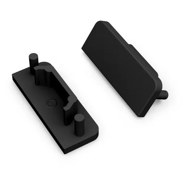 Rubans LED Embouts Etroit Peu-Prf 14 Noir (lot de 2) (0022667)