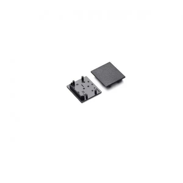 Rubans LED Embouts Saillie Large Prf 30 Noir (lot de 2) (0022672)