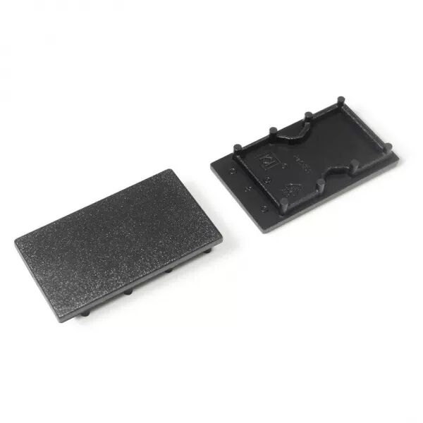 Rubans LED Embouts Saillie Semi-Prf 20 Noir (lot de 2) (0022670)