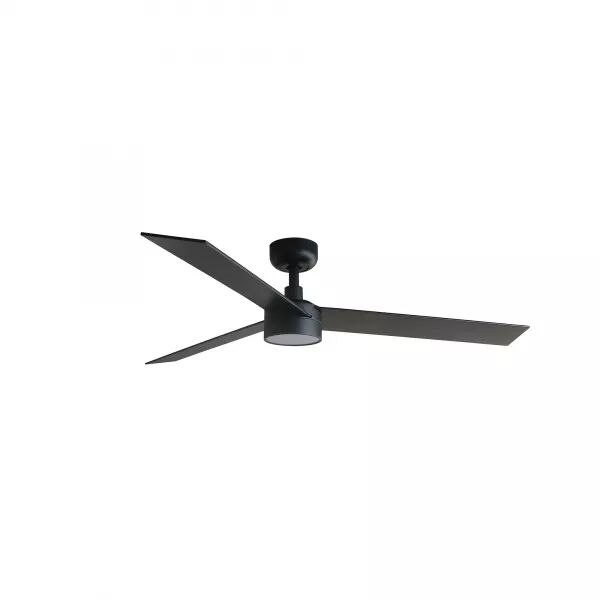 Rudder L LED Ventilateur noir (34298-1TW)