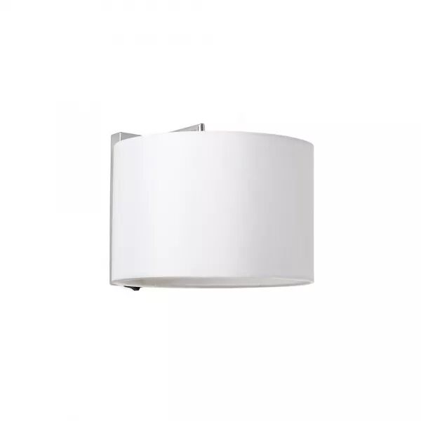 Sahara Lampe Applique Chrome/Blanc (62706)