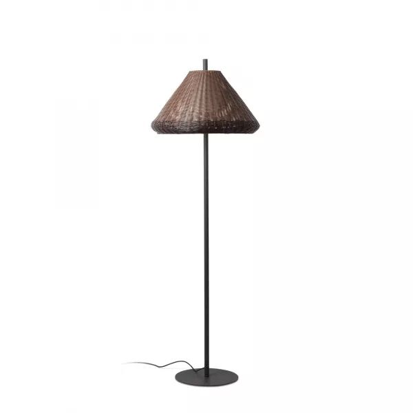 Saigon Lampadaire Avec Une Gris/Marron (71569-07)