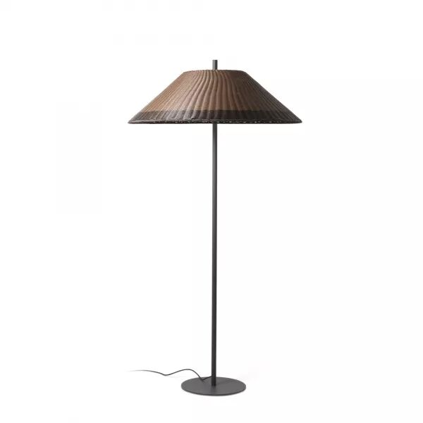 Saigon Lampadaire Avec Une Gris/Marron (71569-08)