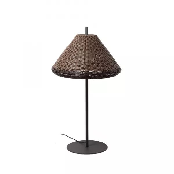 Saigon Lampadaire Avec Une Gris/Marron (71575-07)