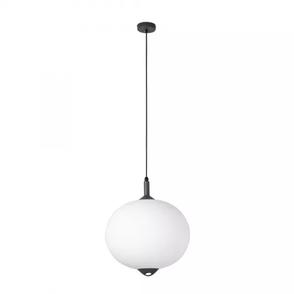 Saigon Lampe Suspension Grise/Blanche (71579C-04)