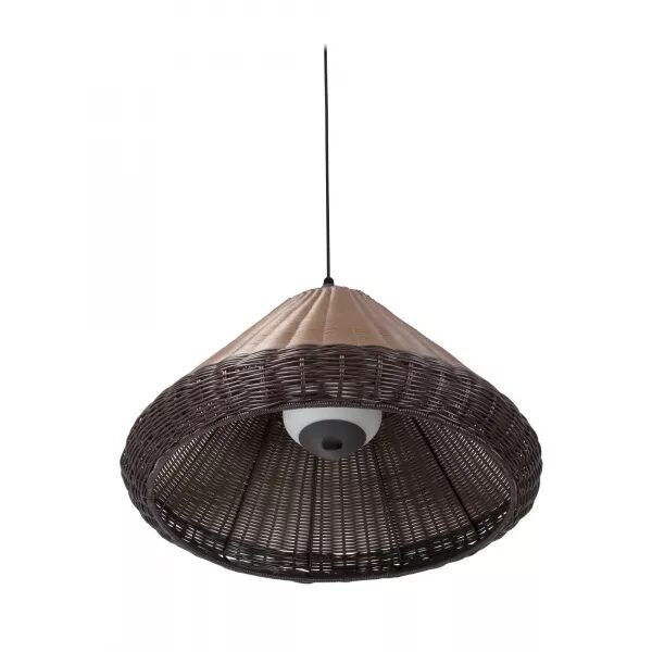 Saigon Lampe Suspension Grise/Marron (71579C-07)