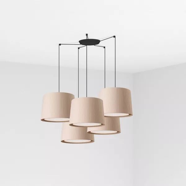 Samba Lampe Suspension Noir/Beig 5L (64314-44-5L)