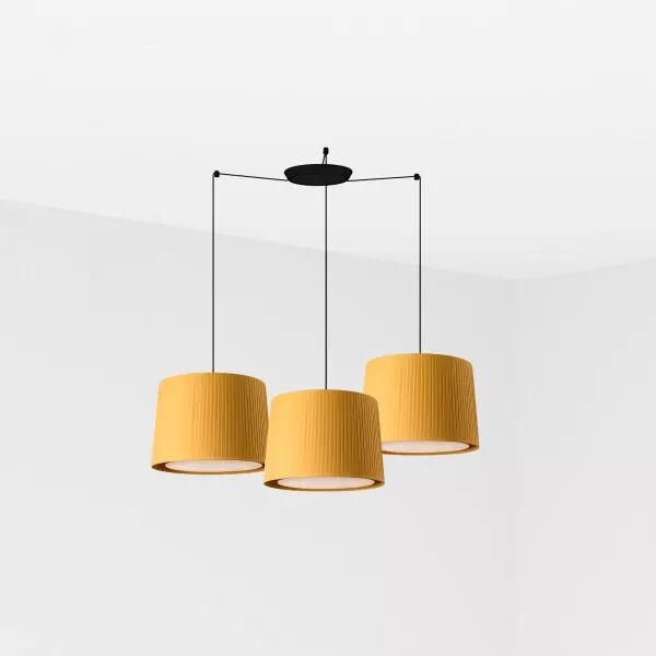 Samba Lampe Suspension Noir/Jaune 3L (64314-45-3L)