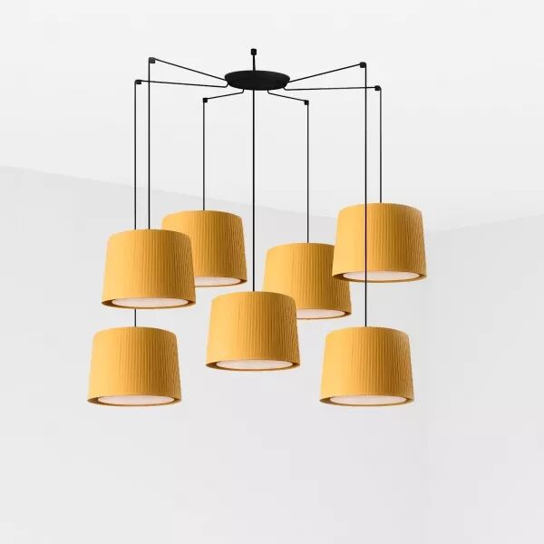 Samba Lampe Suspension Noir/Jaune 7L (64314-45-7L)