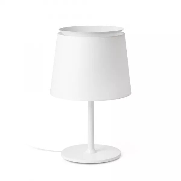 Savoy Lampe De Table Avec Un Blanc/Blanc (20304-82)
