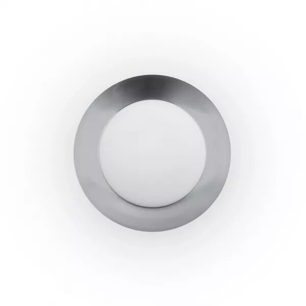 Side Led Plafonnier Blanc Et Nickel 17W (62145)