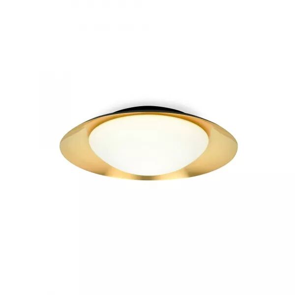 Side Led Plafonnier Noir Et Or 15W (62142)