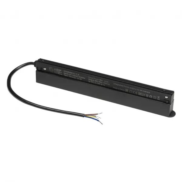 SLV - 48V SYSTEM, Driver LED in-track, 48 V DC, 250W, DALI, noir (1007872)