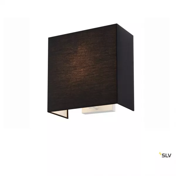 SLV - ACCANTO, applique int�rieure, noir, E27, 40W max (1002942)