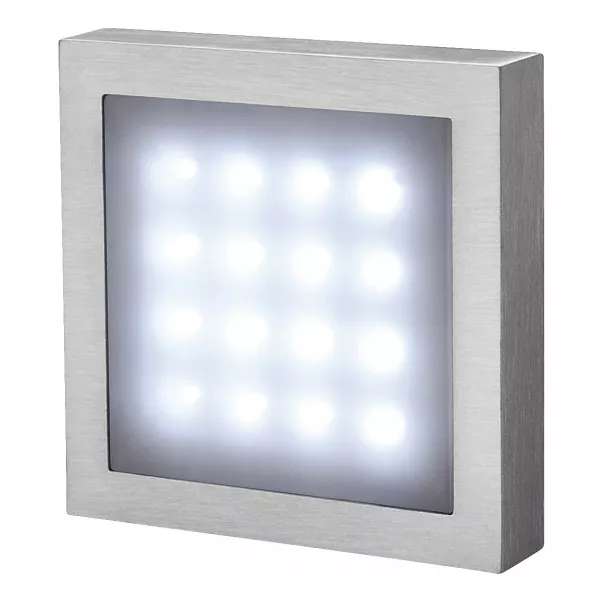 SLV - AITES 16 LED applique, alu bross�, 1,5W, blanc, IP23 (230251)