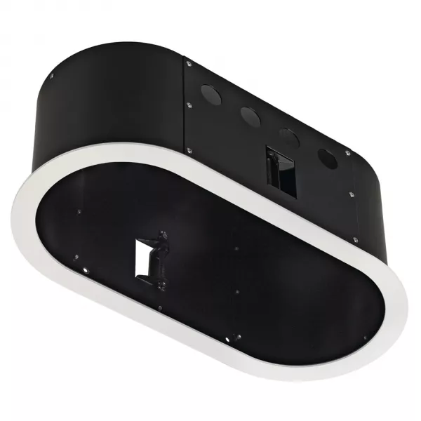 SLV - AIXLIGHT� PRO 2, FLAT ROND AVEC COLLERETTE, cadre d\'installation, blanc (115611)