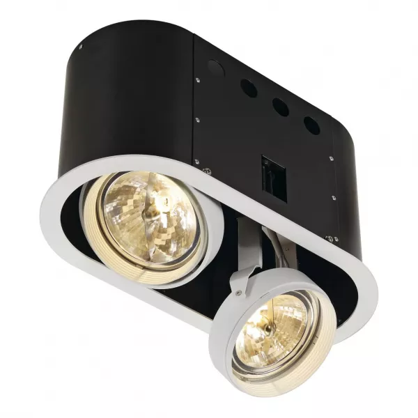 SLV - AIXLIGHT� PRO 2, ROND AVEC COLLERETTE, cadre d\'installation, blanc mat/n (115651)