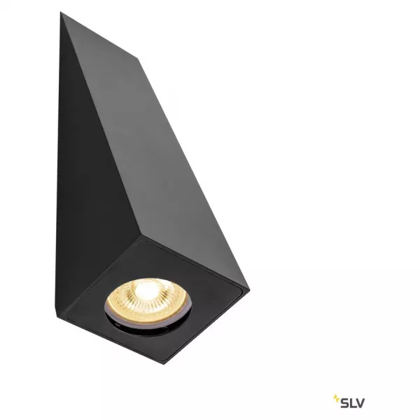 SLV - ALTRA DICE, applique int�rieure, noir, GU10/QPAR51, 50W max (1002213)